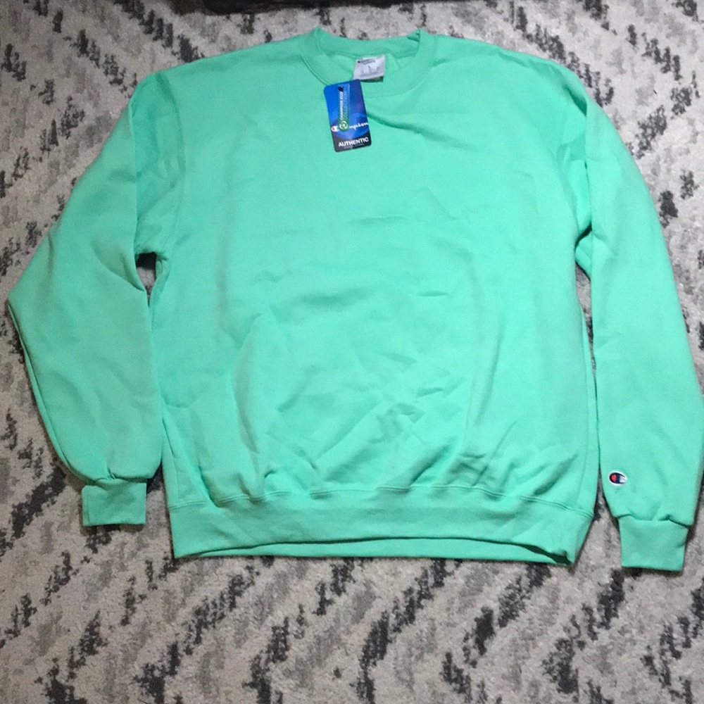 💚Green Champion CrewNeck Sweater💚